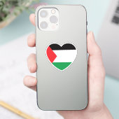Sticker dessin graphique du pavillon de palestine mignon (Téléphone)