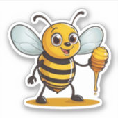Sticker Dessin Honey Bee (Devant)
