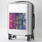 Sticker Dessins textiles guatémaltèques (Sur valise)