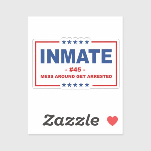 STICKER DÉTENU #45 (Feuille)