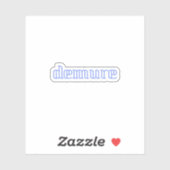 Sticker Détruire (Feuille)