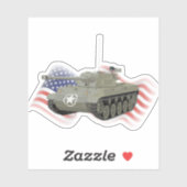 Sticker Détruiseur de réservoir M18 Hellcat American 2ÈME  (Feuille)
