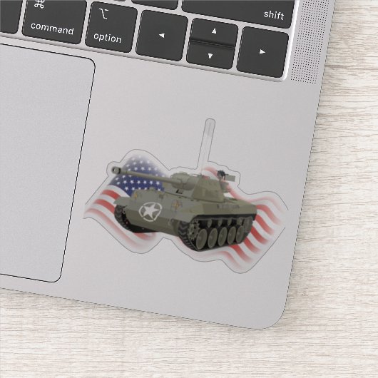 Sticker Détruiseur de réservoir M18 Hellcat American 2ÈME  (Détail)