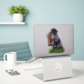 Sticker Deutsch Drahthaar (Ordinateur portable sur le bureau)