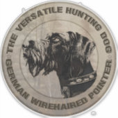 Sticker Deutsch Drahthaar (Devant)