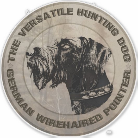 Sticker Deutsch Drahthaar (Devant)