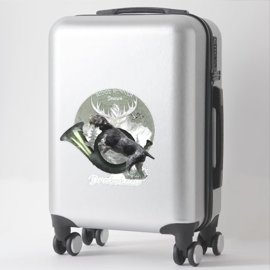 Sticker Deutsch Drahthaar (Sur valise)