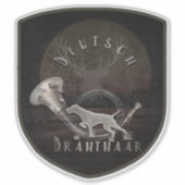 Sticker Deutsch Drahthaar (Devant)