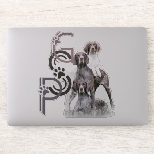 Sticker Deutsch Kurzhaar (GSP) (Ordinateur)