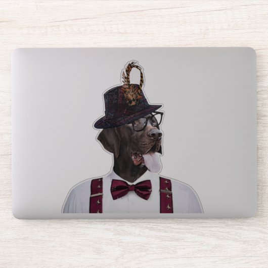 Sticker Deutsch Kurzhaar (GSP) (Ordinateur)