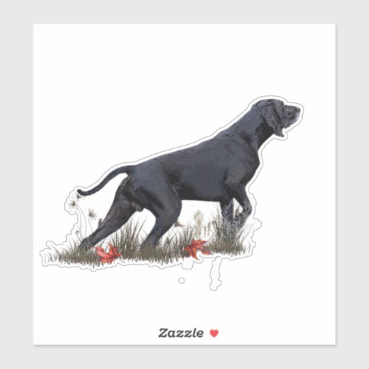 Sticker Deutsch Kurzhaar (GSP) (Feuille)