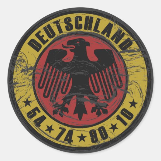 Sticker Deutschland (Voorkant)