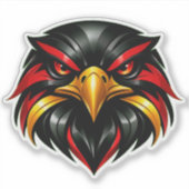 Sticker Deutschland Adler Auto (Devant)