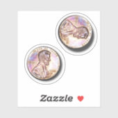 Sticker Deux Centimes (Feuille)