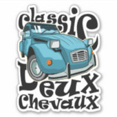 Sticker Deux Chevaux (Devant)