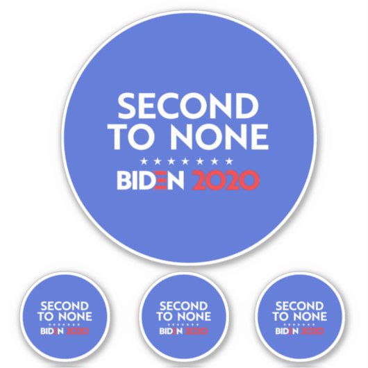 STICKER DEUXIÈME À AUCUN (Devant)