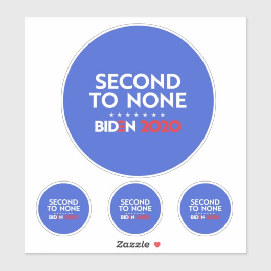 STICKER DEUXIÈME À AUCUN (Feuille)