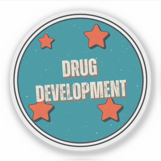 Sticker Développement de médicaments (Devant)