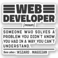 Développeur Web Noun Amoureux de la Programmation 