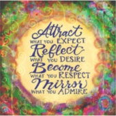 Sticker Devenez ce que vous recherchez dans d'autres Encou (Devant)