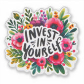 Sticker Déverrouillez Votre Potentiel Avec Une Inspiration (Devant)