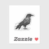 Sticker Devil Crow (Feuille)