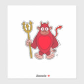 Sticker Devil Gorilla (Feuille)