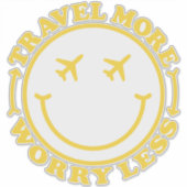 Sticker Devis de voyage esthétique (Devant)