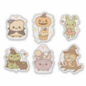 Sticker d'Halloween mignon (Devant)