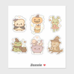 Sticker d'Halloween mignon