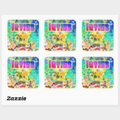 Sticker d'heure d'époque d'Irvine (Feuille)