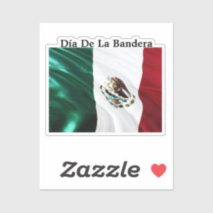 Sticker Día de la Bandera (Jour du Drapeau Mexicain)
