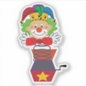 Sticker Diable en boîte (Devant)