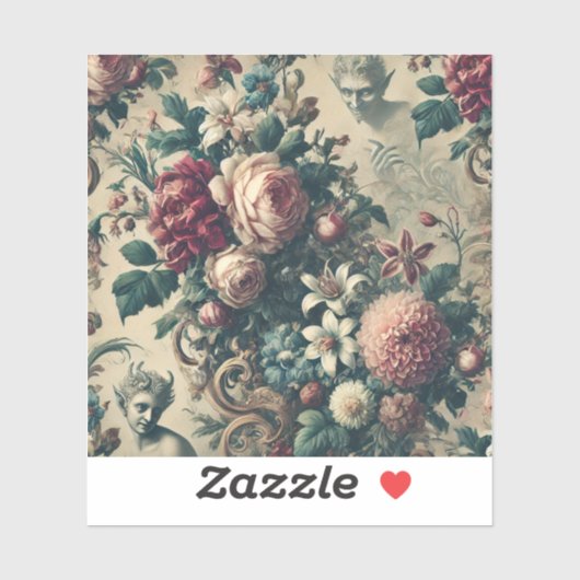 Sticker Diables de Dandy – Gothique Victorien (Feuille)
