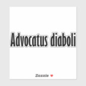 Sticker diabolique (Feuille)