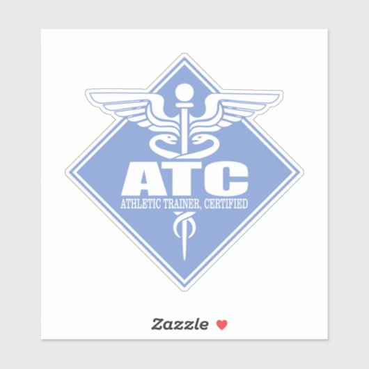 Sticker Diamant ATC (Certifié par un formateur sportif) (Feuille)