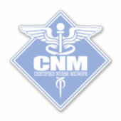 Sticker diamant CNM (sage-femme infirmière certifiée) (Devant)