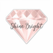 Sticker Diamant rose (Devant)