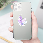 Sticker Diamètre de cluster de saumons boho Universe (Téléphone)