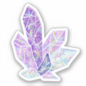 Sticker Diamètre de cluster de saumons boho Universe (Recto)