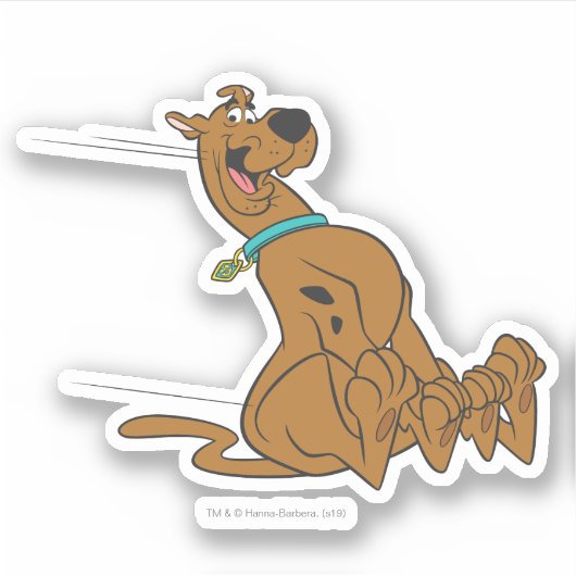 Sticker Diapositive Scooby-Doo (Devant)