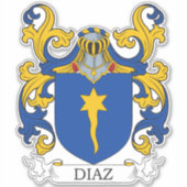 Sticker Diaz Family Crest (Devant)