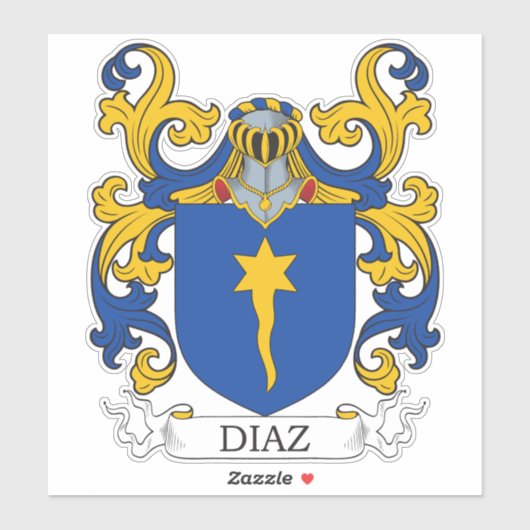 Sticker Diaz Family Crest (Feuille)