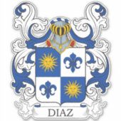Sticker Diaz Family Crest (Devant)