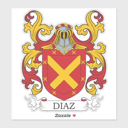 Sticker Diaz Family Crest (Feuille)