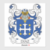 Sticker Diaz Family Crest (Feuille)