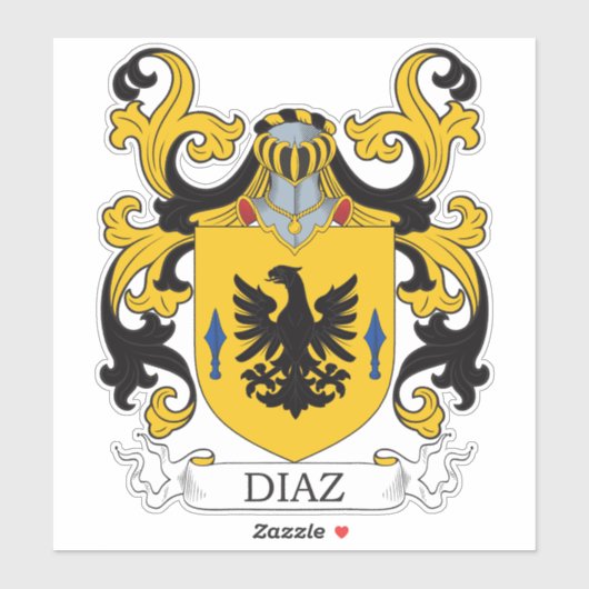 Sticker Diaz Family Crest (Feuille)