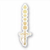 Sticker Dice Greatsword de la barbare (Devant)