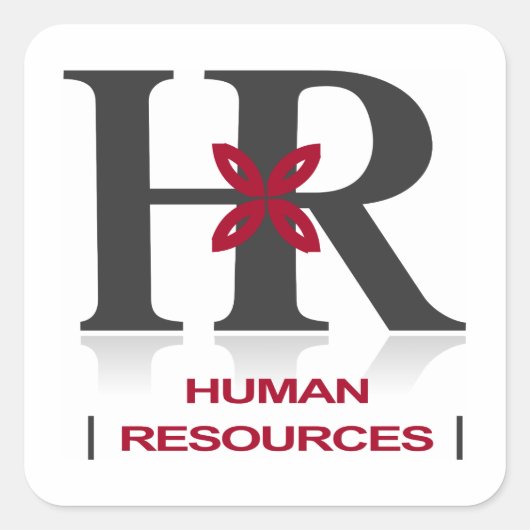 Sticker d'identification 'We Are HR' / Badge (Devant)