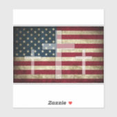 Sticker Dieu et le pays (Feuille)